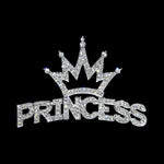 Pins - Pageant & Crown #17229 Princess with Crown Pin
