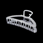 Pony Tail Holders #17364 - Rhinestone Hair Claw - 3.75"