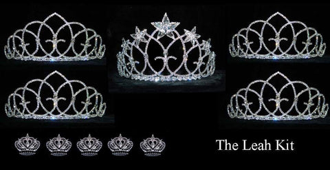 #16329 - Leah Prom and Homecoming Court Kit prom-and-homecoming-kits Rhinestone Jewelry Corporation