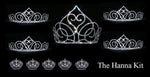 #16331 - Hanna Prom and Homecoming Court Kit prom-and-homecoming-kits Rhinestone Jewelry Corporation