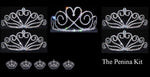 #16334 - Penina Prom and Homecoming Court Kit prom-and-homecoming-kits Rhinestone Jewelry Corporation
