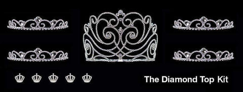 #16758 - Diamond Top Swirl Prom and Homecoming Court Kit