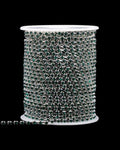 12SS (24pp) Rhinestone Chain - Emerald - Silver Plated (Limited Supply)