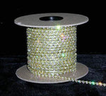 16207G - 16SS (31pp) Rhinestone Chain - Crystal - Gold Plated (Limited Supply)