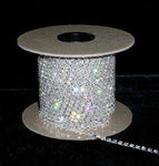 16285S - 18SS Rhinestone Chain - Crystal - Silver Plated