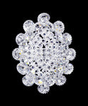 #17068 - Bouquet Crystal Ring - Adjustable