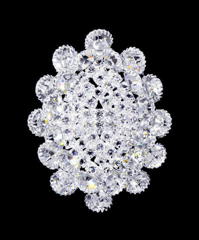 Free #17068 - Bouquet Crystal Ring - Adjustable Gift Rhinestone Jewelry Corporation