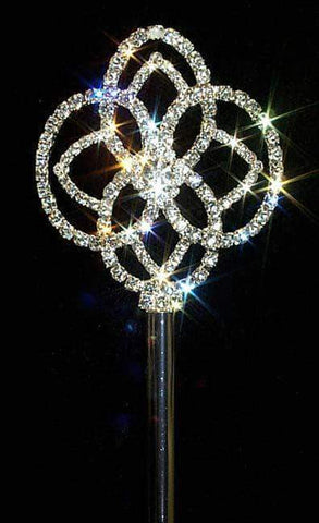 #12623 Geo Star Scepter Scepters Rhinestone Jewelry Corporation