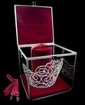 Tiara Bags & Cases Large Tiara / Crown Case - Burgundy Interior with Strap #17220