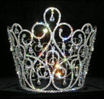#13543 - Crystal Waterfall Queen Crown