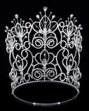 #16111xs - Maus Spray Crown - Crystal - 10"