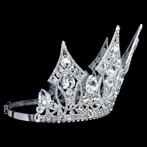 Tiaras & Crowns over 6" #17276 - The IRON Crown - 6" Tall and Adjustable