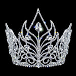 Tiaras & Crowns over 6" #17291- Rising Phoenix Adjustable Crown - 7.25"
