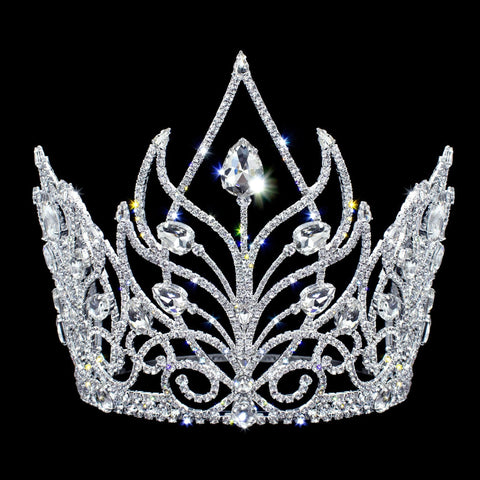 Tiaras & Crowns over 6" #17291- Rising Phoenix Adjustable Crown - 7.25"