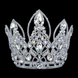 Tiaras & Crowns over 6" #17341 - Graceful Regalia Adjustable Crown - 7" Tall