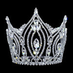 Tiaras & Crowns over 6" #17356 – The Alexandra Adjustable Crown - 6.75”