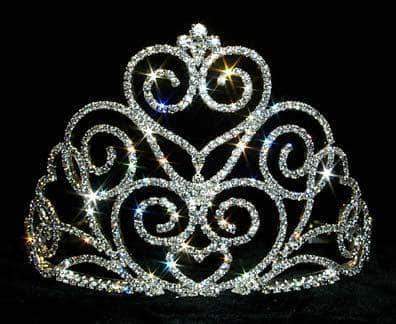 Saya's Tiara in Pink & Silver – Auburn & Main
