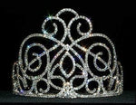 Tiaras & Crowns up to 6" #12555 Victorian Class Tiara - 4.25"