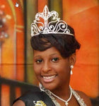 Tiaras & Crowns up to 6" #12737 Large Fleur Di Lis Tiara