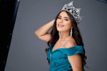 Tiaras & Crowns up to 6" #16490 Pageant Praise Tiara with Combs - 4.5"
