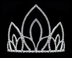 Tiaras & Crowns up to 6" #16579 - Ancient Sovereign Tiara with Combs - 4.5"