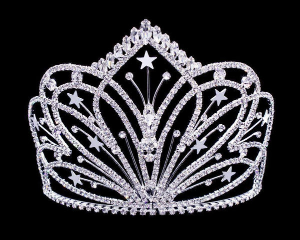 16800 Radiant Starburst Tiara with Combs - 5.25 display picture 2