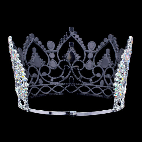 Tiaras & Crowns up to 6" #17221-abs - AB Arch Crown - 6" (New and Improved Size)