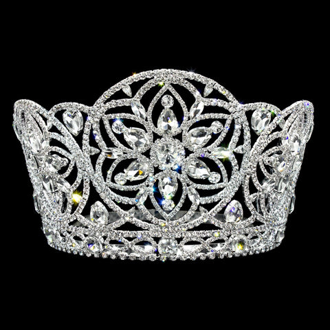 Tiaras & Crowns up to 6" #17258 - Kaleidoscope Crown - 5.25" Tall