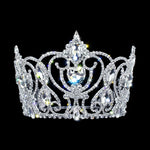 Tiaras & Crowns up to 6" #17342 - Magical Hearts Adjustable Crown - 5.25" Tall