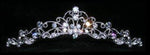 #14501 - Victorian Filigree Tiara Tiaras up to 1" Rhinestone Jewelry Corporation