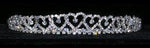 Tiaras up to 1" #15157 - Princess Heart Bridal Tiara