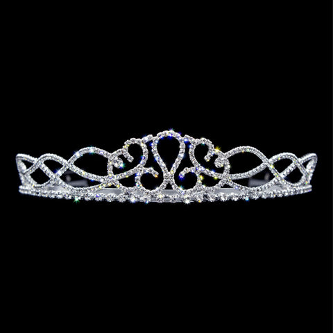 #12257 -Celtic Weave Tiara Tiaras up to 1.25 " Rhinestone Jewelry Corporation