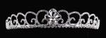 #16239 - Midnight Waves Tiara with Combs Tiaras up to 1.25 " Rhinestone Jewelry Corporation