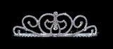 #15197 - Blooming Tulip Tiara - 1.5" Tiaras up to 1.5" Rhinestone Jewelry Corporation