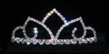 #16002 - Arabia Crystal Tiara with Combs Tiaras up to 1.5" Rhinestone Jewelry Corporation