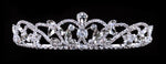 Tiaras up to 1.5" #16241 - Royal Princess Cluster Tiara with Combs - 1.5"