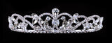 #16241 - Royal Princess Cluster Tiara with Combs - 1.5" Tiaras up to 1.5" Rhinestone Jewelry Corporation