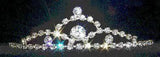 A Tiara of Perfection #8340 - Silver Plated Tiaras up to 1" Rhinestone Jewelry Corporation