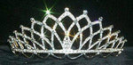 #11519 - Pave Crystal Tiara Tiaras up to 2" Rhinestone Jewelry Corporation