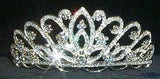 #11522 - Pave Crystal Tiara Tiaras up to 2" Rhinestone Jewelry Corporation