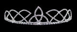 #13343 Trinity Tiara Tiaras up to 2" Rhinestone Jewelry Corporation