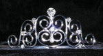#15262 - Fancy Gate Wire Tiaras Tiaras up to 2" Rhinestone Jewelry Corporation