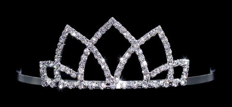 #15830 - Rocky Mountain Sunrise Tiara Tiaras up to 2" Rhinestone Jewelry Corporation