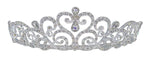 #16517 Pave Princess Tiara with Combs - 1.75" Tiaras up to 2" Rhinestone Jewelry Corporation