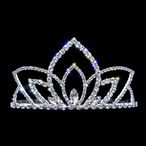 #15817 -  Horizon Sunset Tiara Tiaras up to 3" Rhinestone Jewelry Corporation