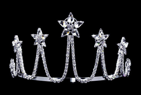 #16365 - Star Pointed Geyser Tiara - 3.5"