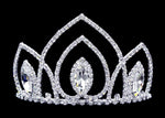 #16736 - Navette Arch Tiara with Combs - 3.25"