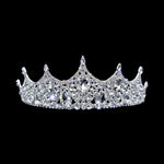 Tiaras up to 4 #17303 - Noble Beauty Tiara with Combs - 2.5"
