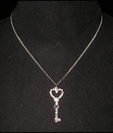 Trendy Jewelry #15473 - Key to My Heart Necklace